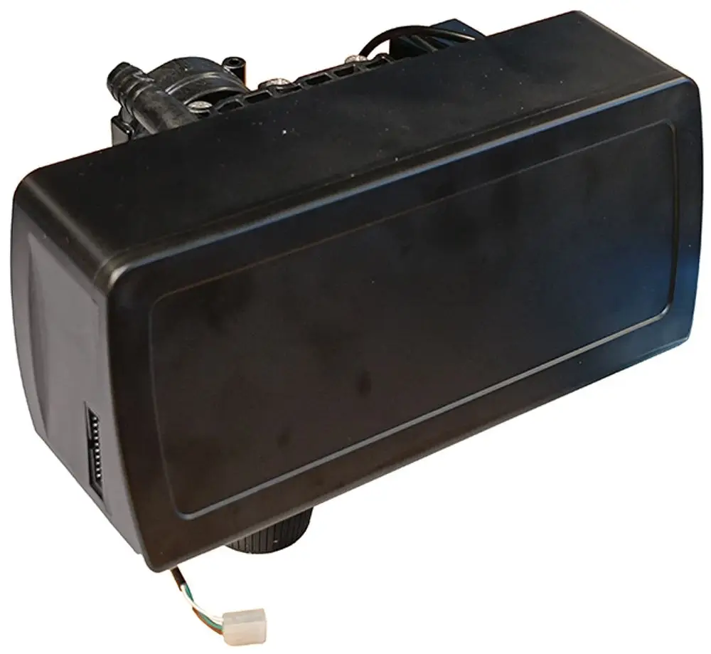Steuergerät von Syr mit einem kompakten, rechteckigen Gehäuse und elektrischen Anschlüssen. Ideal für verschiedene Anwendungen im Bereich der Wasseraufbereitung.